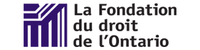 La Fondation du droit de l'Ontario logo