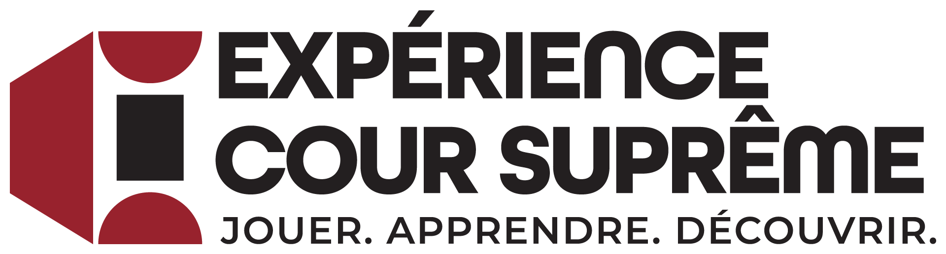 Expérience cour suprême logo.